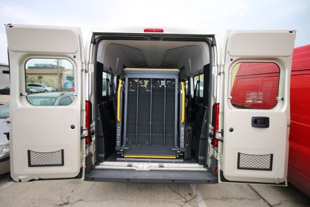 Fiat Ducato L2H2 s elektrohydraulickou plošinou + kotvenie vozíka